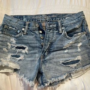 American Eagle festival shorts
